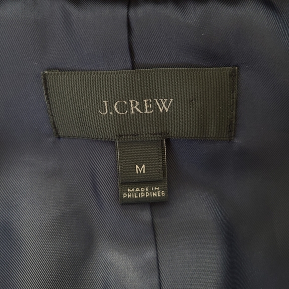 J Crew Plush Fleece Excursion Vest in Navy Blue - Picture 5 of 7